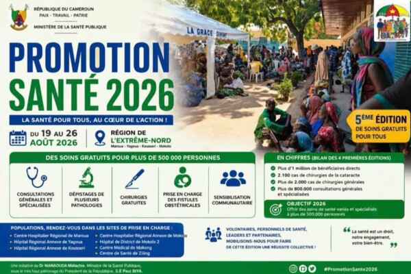 Promotion santé 2026 au Cameroun : les nouveaux enjeux pour prévenir plutôt que guérir
